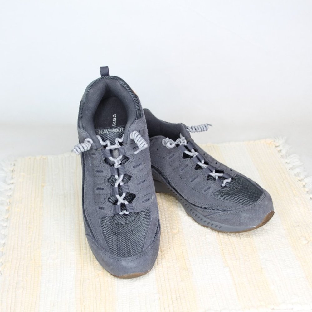 EASY SPIRIT WALK/RUN TENNIS SHOES WOMENS GRAY STYLE SEROMY 22 SIZE 7.5M